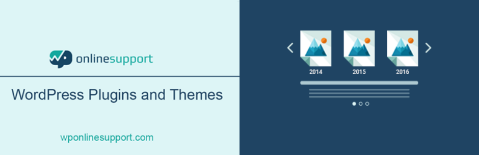Timeline and History Slider Timeline and History Slider